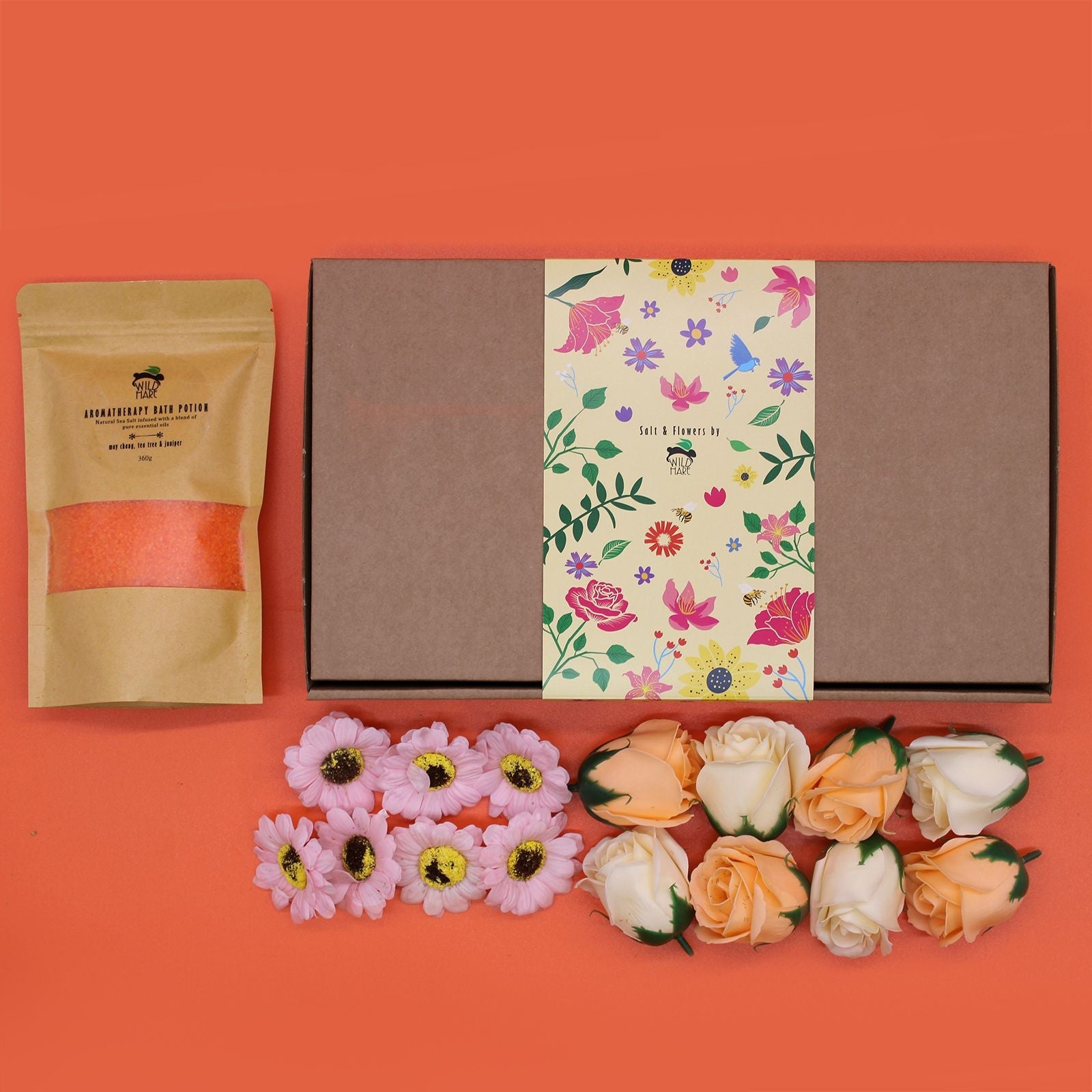 Wild Hare Salt Soak Set - Total Detox AW-Dropship