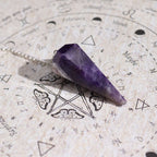 Ancient Witch Seduction Spell Incense & Amethyst Pendulum Set