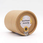 Sunflower Serenity- Chamomile & Grapefruit Bath Bomb with Himalayan Salt + Sunflower Petals