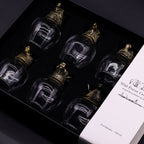 Gift Set of 6 Glasses (50ml) - Mystical Creatures - Antique Bronze