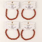 Carnelian Petite Power Bracelet – 17cm, 6mm Beads