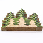 Lost in the Forrest - Three Trees 3D Wooden Decoration - 20x23cm AW-Dropship