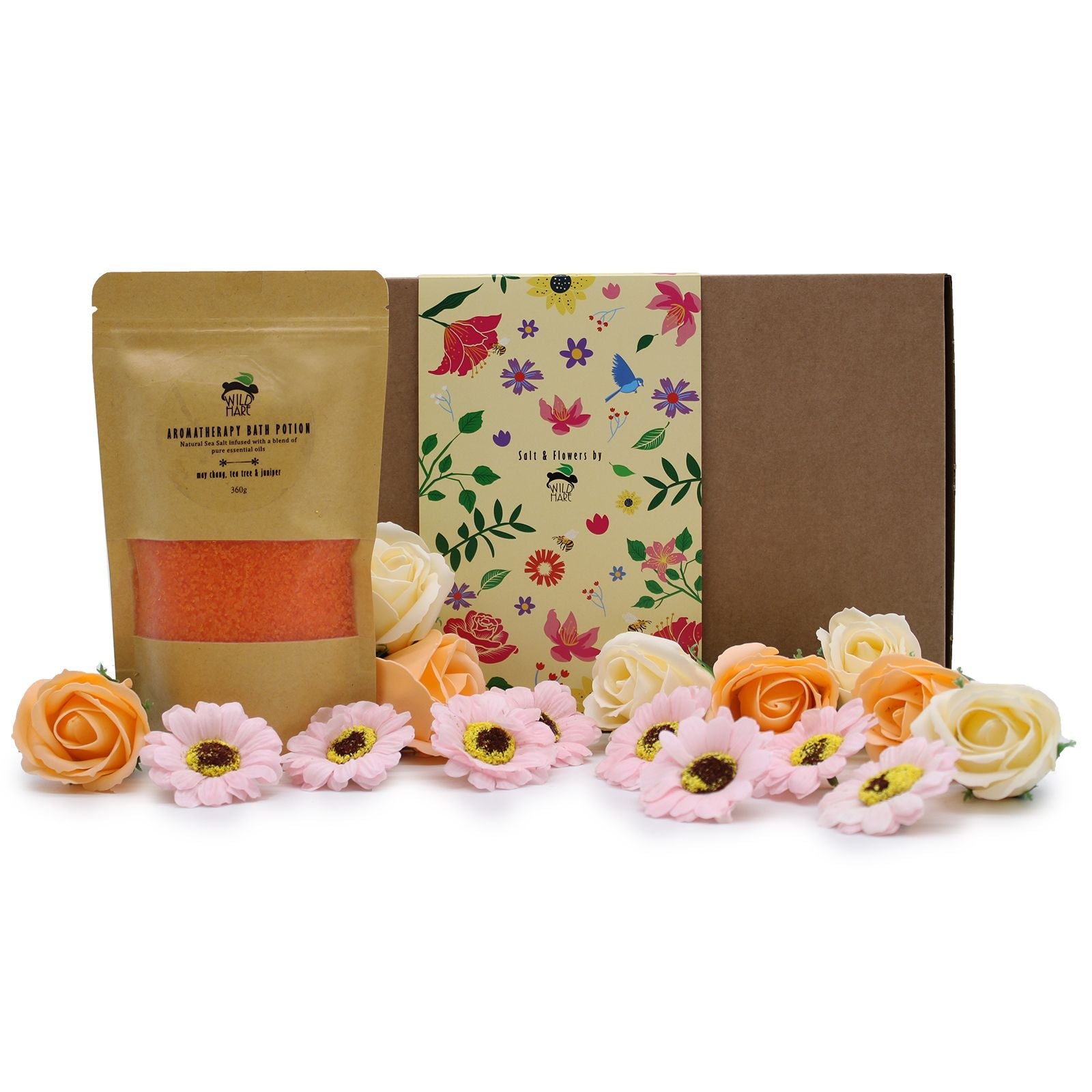 Wild Hare Salt Soak Set - Total Detox AW-Dropship
