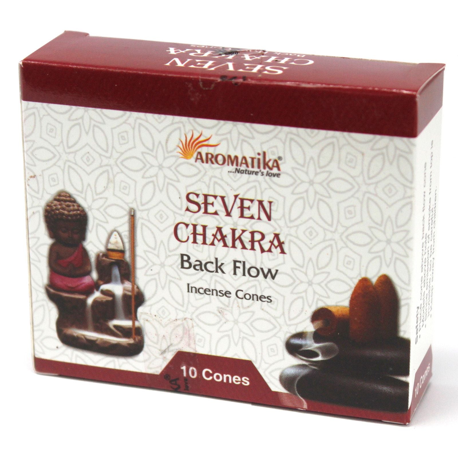 Aromatica Backflow Incense Cones Collection - Lavender, Palo Santo & 7 Chakras