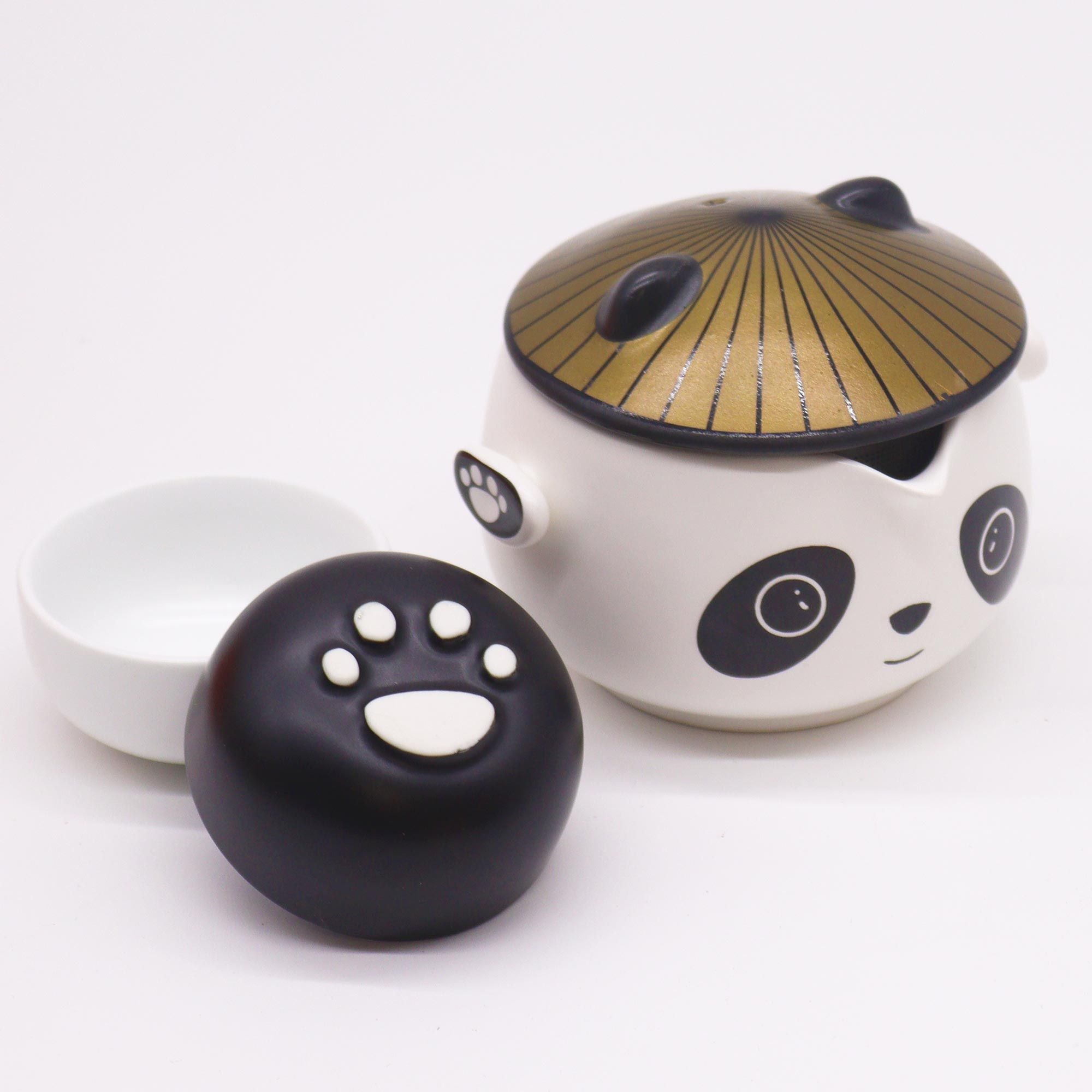 Kung Fu Panda Teapot Set Two Cups Travel Pack