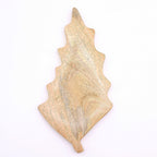 Lost in the Forrest -  Enamel Leaf Wooden Bowl - 33x17cm AW-Dropship