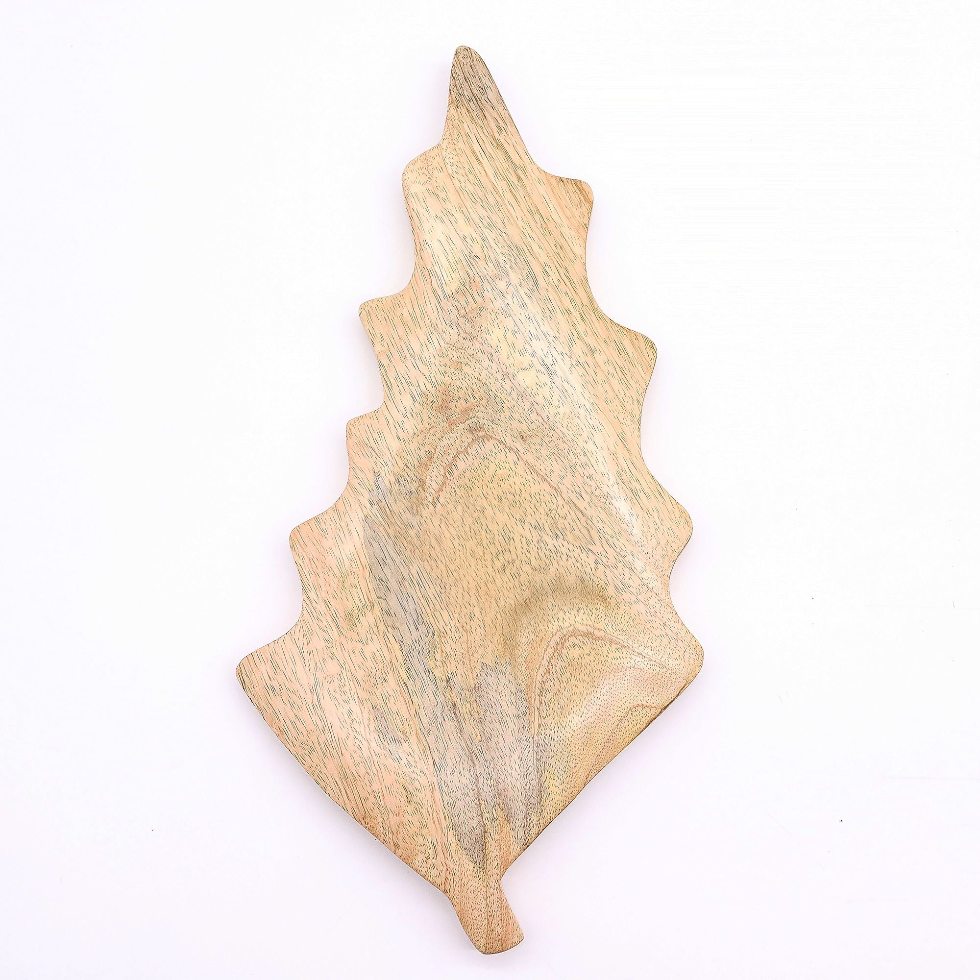 Lost in the Forrest -  Enamel Leaf Wooden Bowl - 33x17cm AW-Dropship