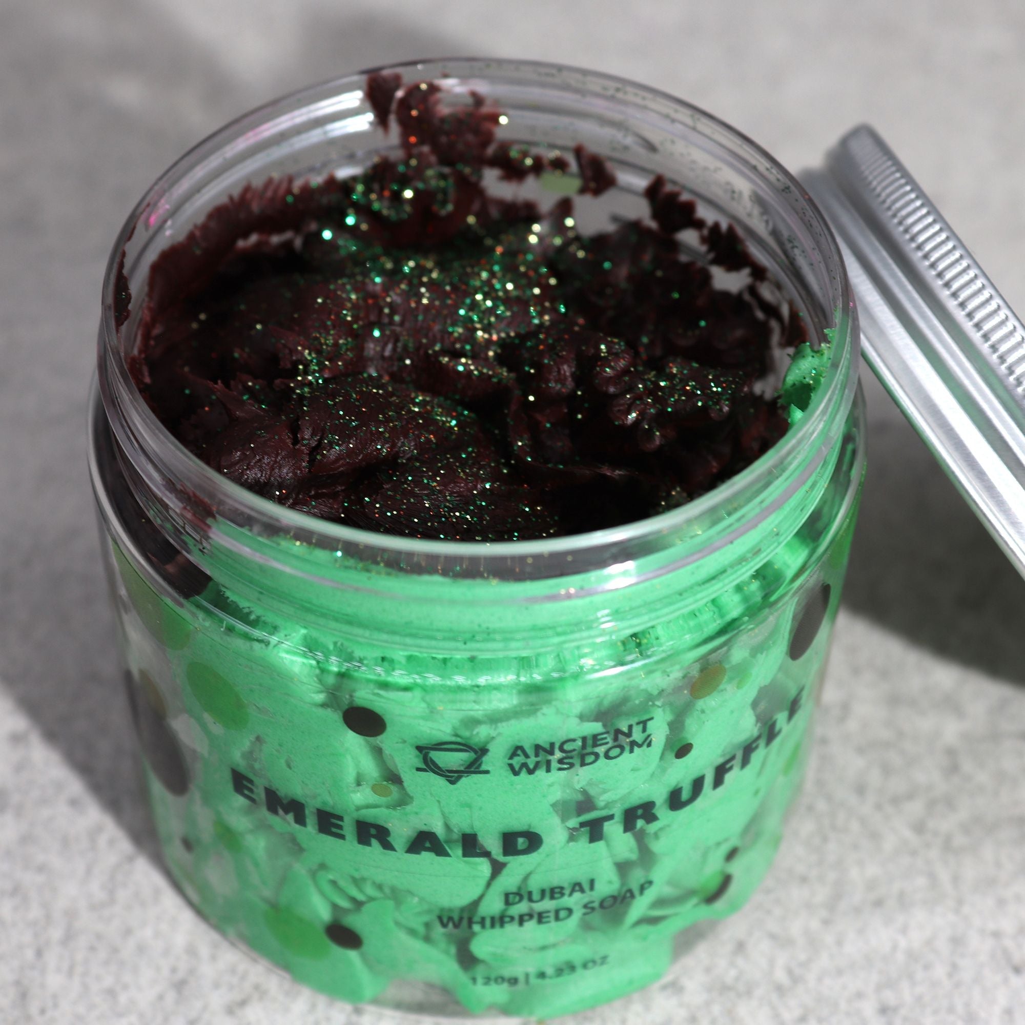 Dubai Whipped Cream Soap - Emerald Truffle 120g AW-Dropship