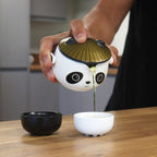 Kung Fu Panda Teapot Set Two Cups Travel Pack