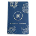 Midnight Blue Wellness Journal – Silver Zodiac, 120 Pages