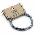 Magnetic Hematite Shamballa Bracelet – Circles