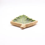 Lost in the Forrest -  Enamel Leaf Wooden Bowl - 33x17cm AW-Dropship