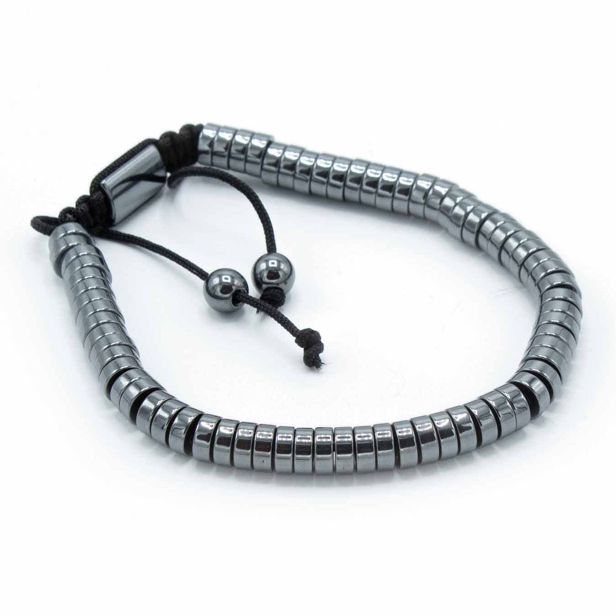 Magnetic Hematite Shamballa Bracelet – Circles