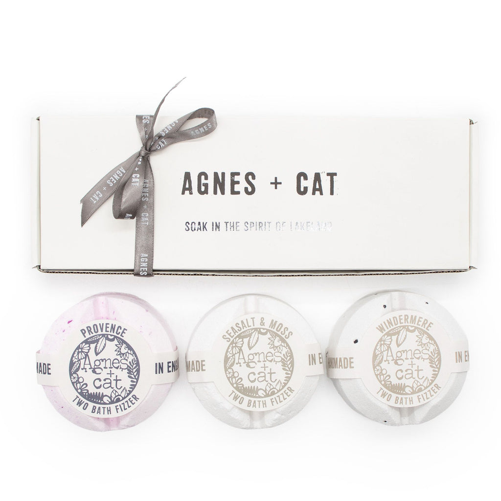 Agnes + Cat Signature Fragrance Bath Fizzer Gift Set