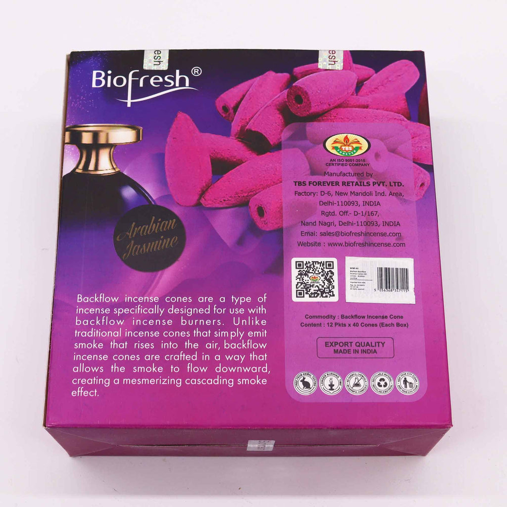 Biofresh Serenity Backflow Incense Burner & Cones Gift Set
