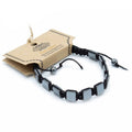 Magnetic Hematite Shamballa Bracelet – Flat Cubes