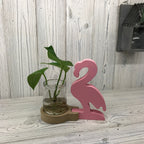 Pink Flamingo Pot Hydroponic Home Décor