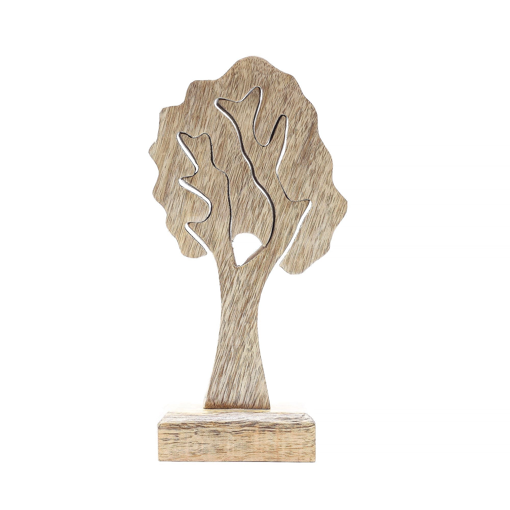 Lost in the Forrest -  Single Tree 3D Wooden Decoration - 20x10cm AW-Dropship