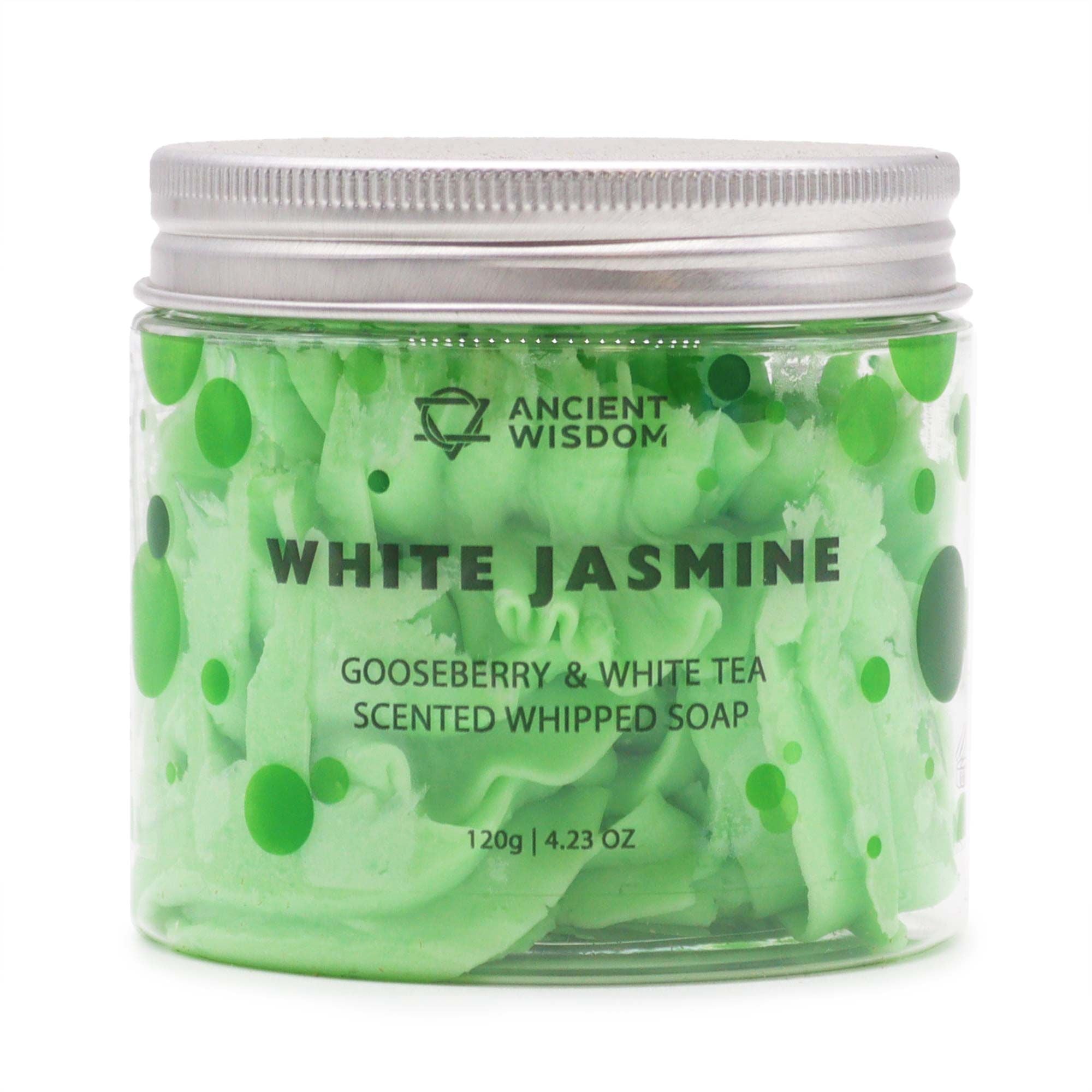 Gooseberry & White Tea Whipped Soap 120g AW-Dropship
