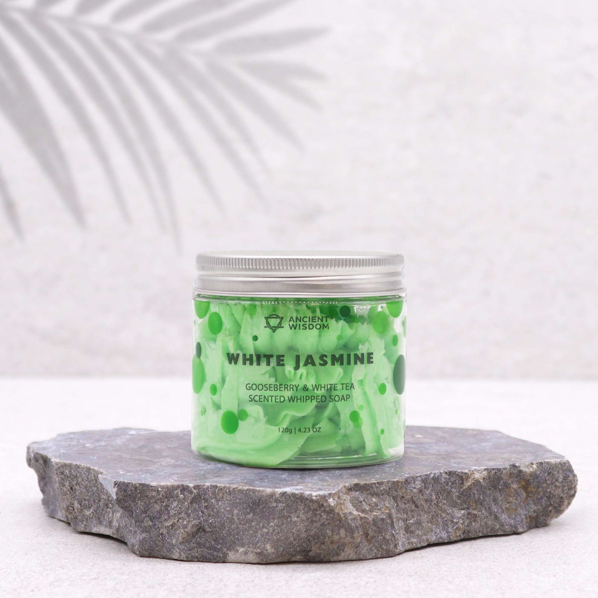 Gooseberry & White Tea Whipped Soap 120g AW-Dropship