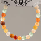 Rainbow Agate Petite Power Bracelet – 17cm, 6mm Beads