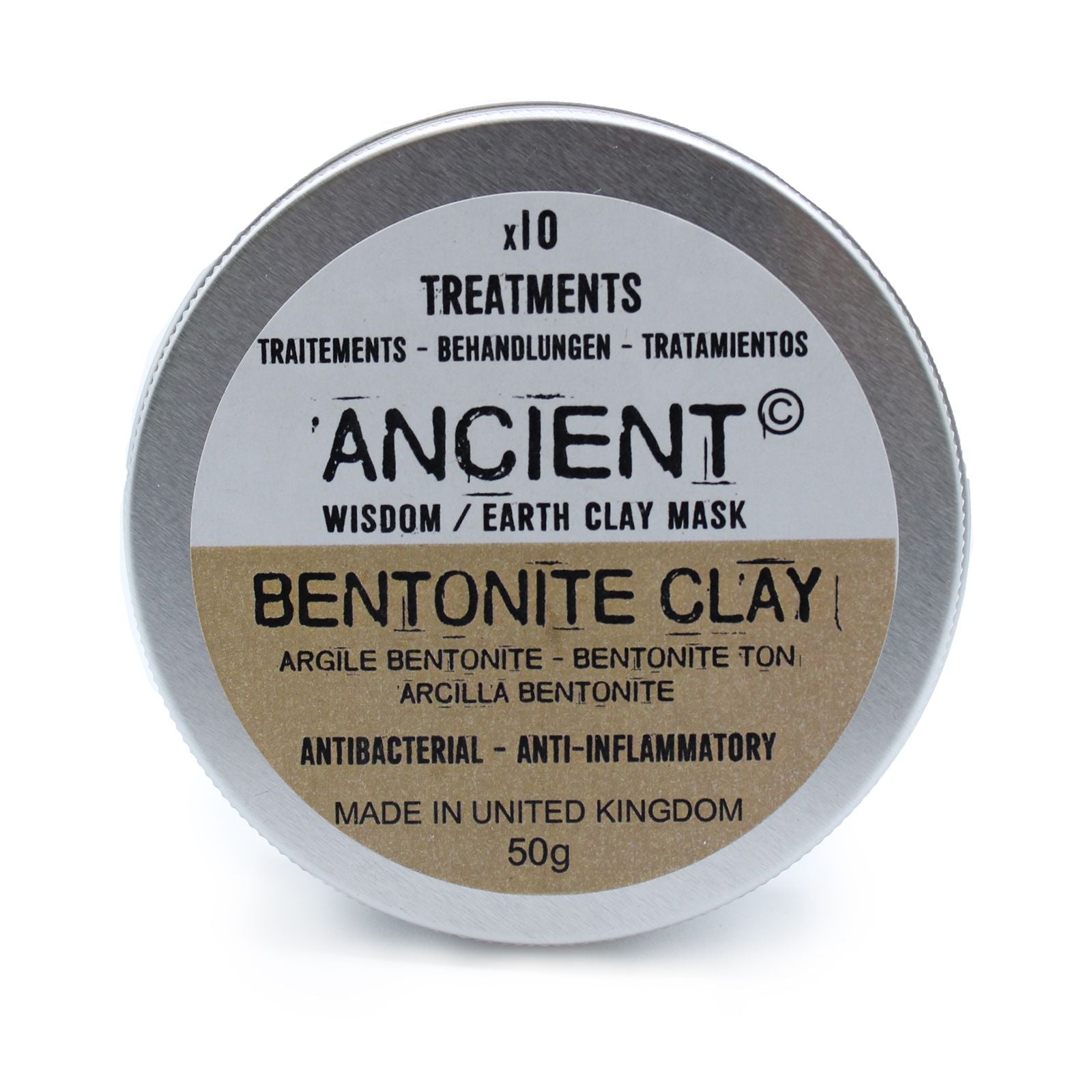 Bentonite Clay 50g- for Normal to Oily skin