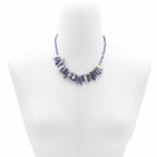Longstone Gem Necklace - Sodalite: Elegance in Deep Blue