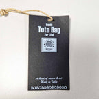 Iconic Basic Tote Bag - ACCESS ALL AREAS - Natural 4oz