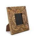 Small Mango Wood Picture Frame (for 10x10cm) 20x20x2cm - Buddha - Black