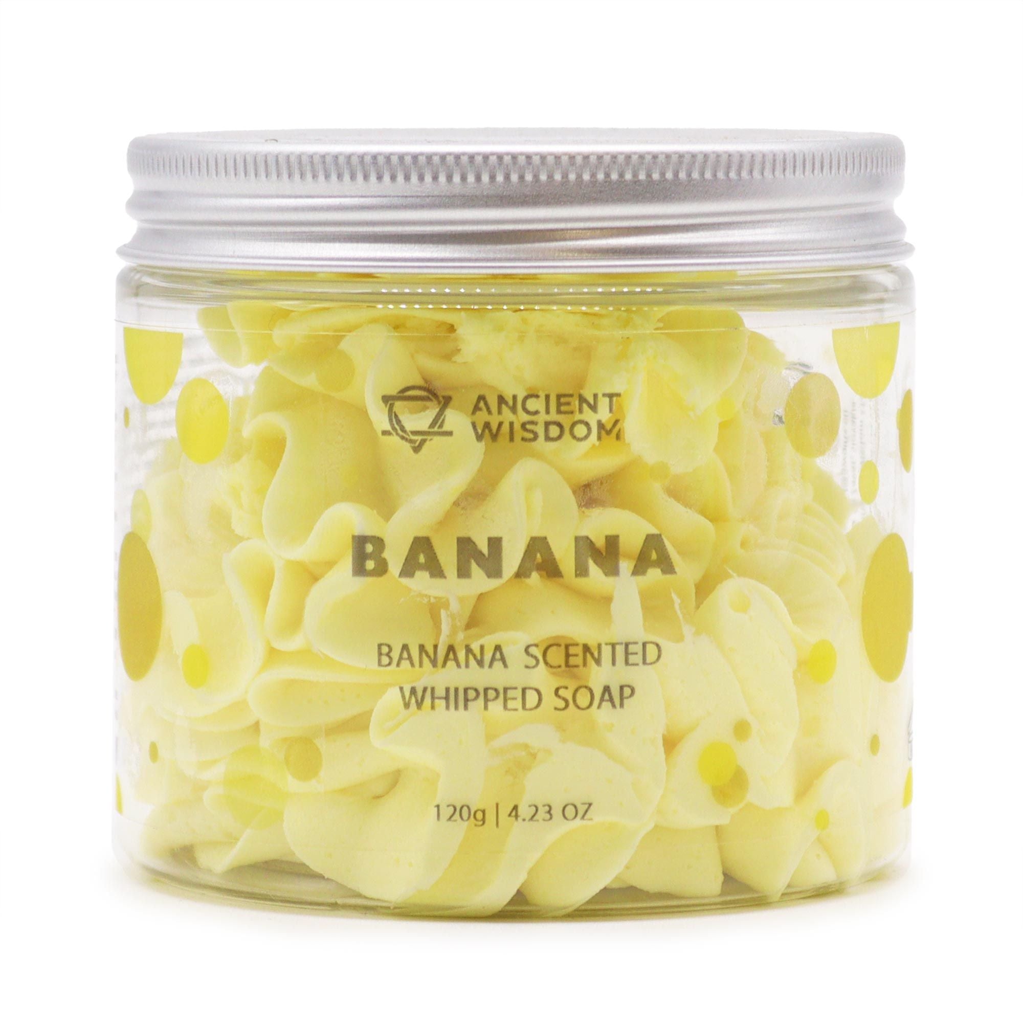 Banana Whipped Soap 120g AW-Dropship