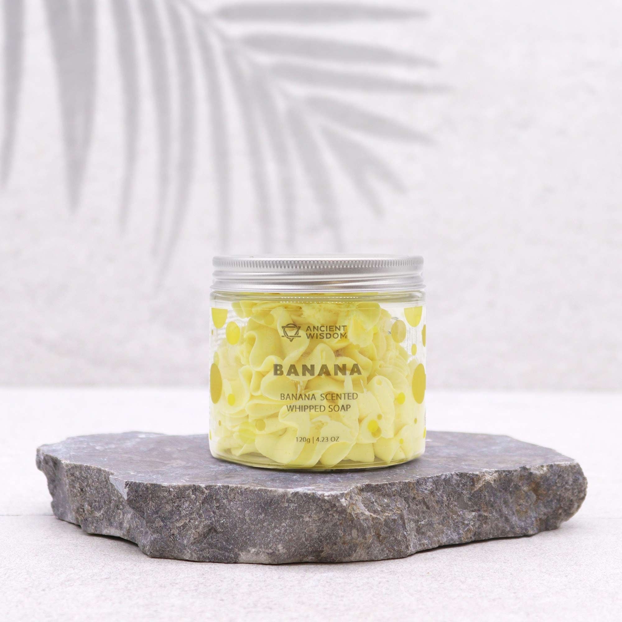 Banana Whipped Soap 120g AW-Dropship
