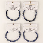 Sodalite Petite Power Bracelet – 17cm, 6mm Beads