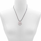 Tree of Life Pendant - Rose Quartz