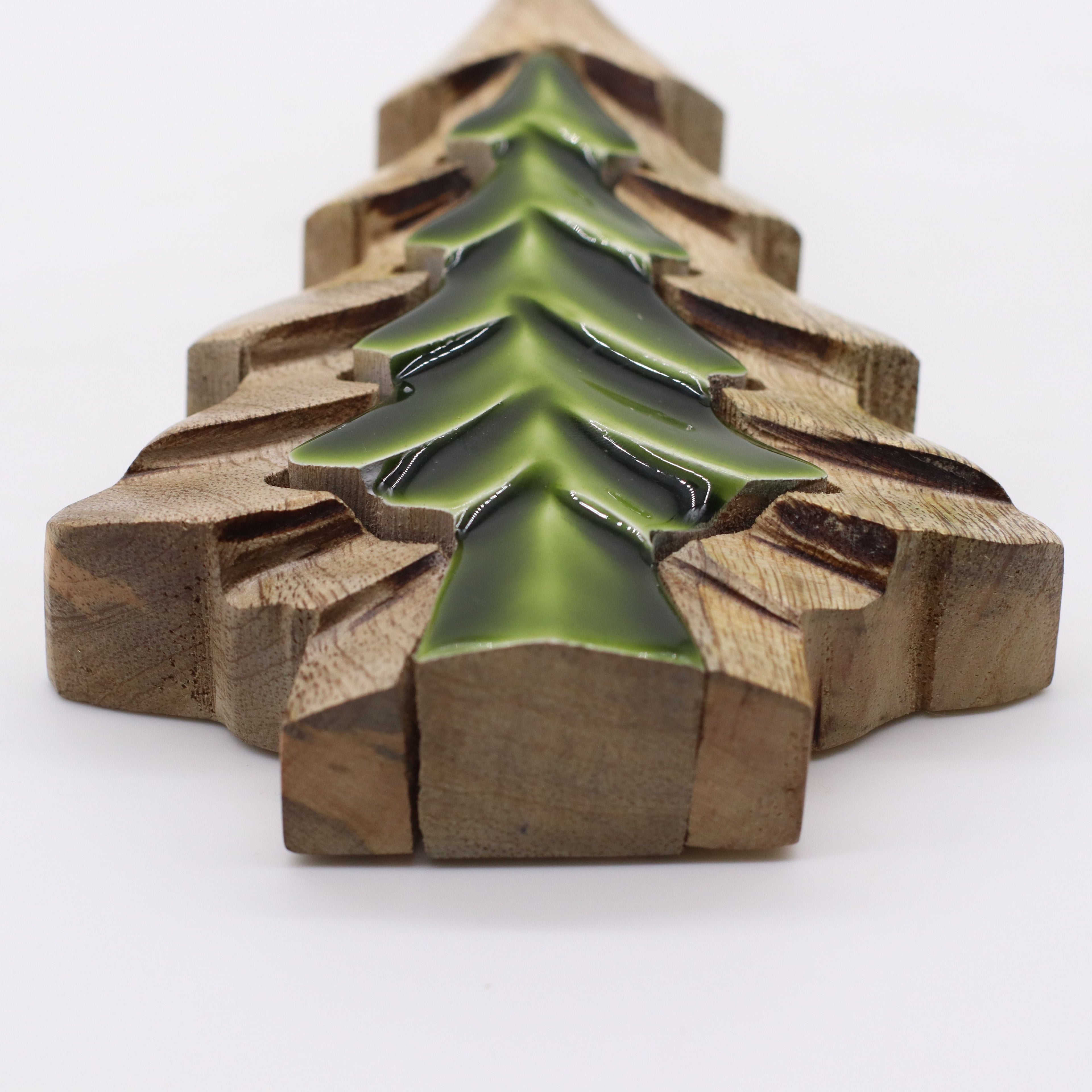 Lost in the Forrest - Small Tree in a Tree Wooden Decoration - 15x10cm AW-Dropship