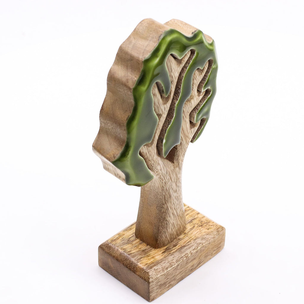 Lost in the Forrest -  Single Tree 3D Wooden Decoration - 20x10cm AW-Dropship
