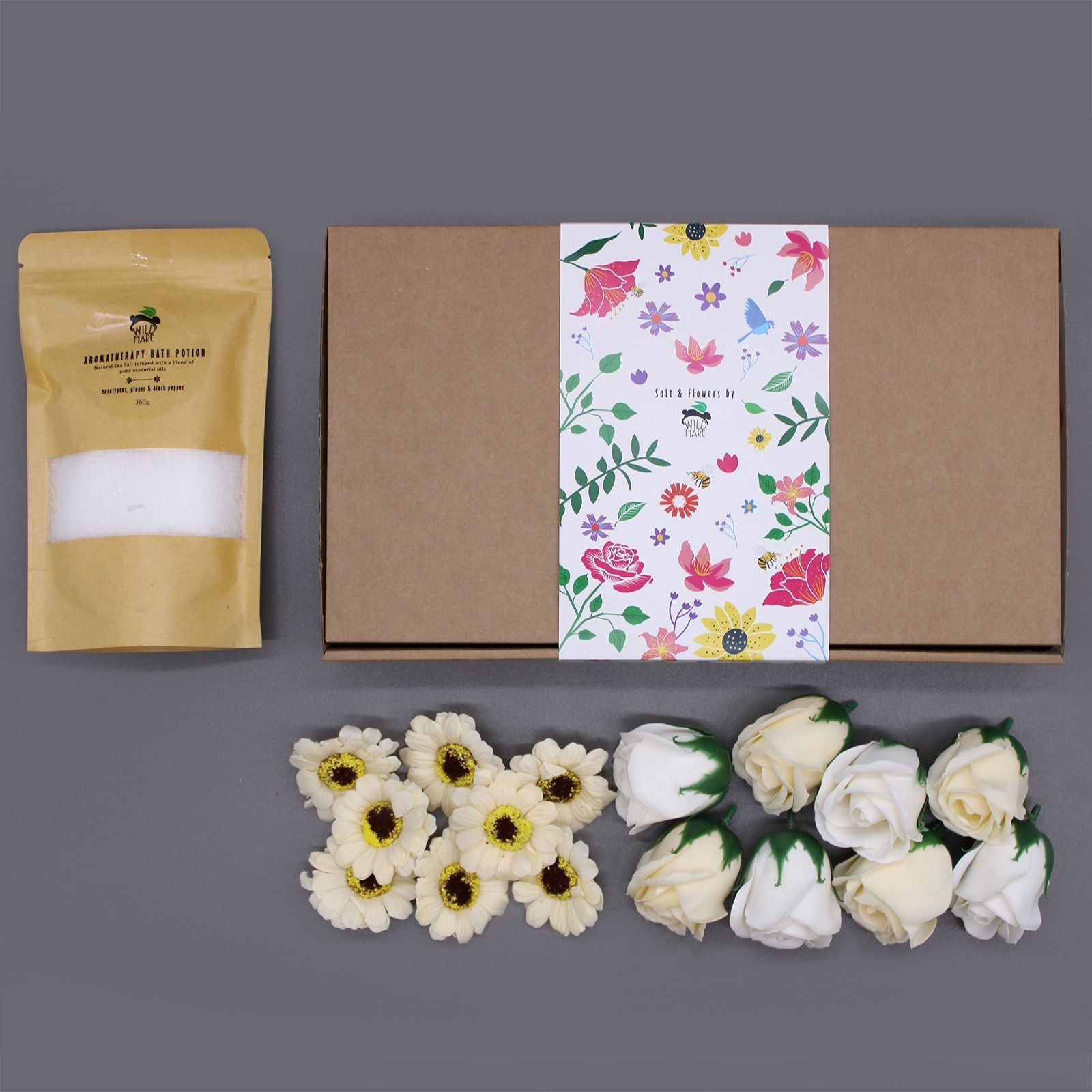 Wild Hare Salt Soak Set - Cold & Flu AW-Dropship