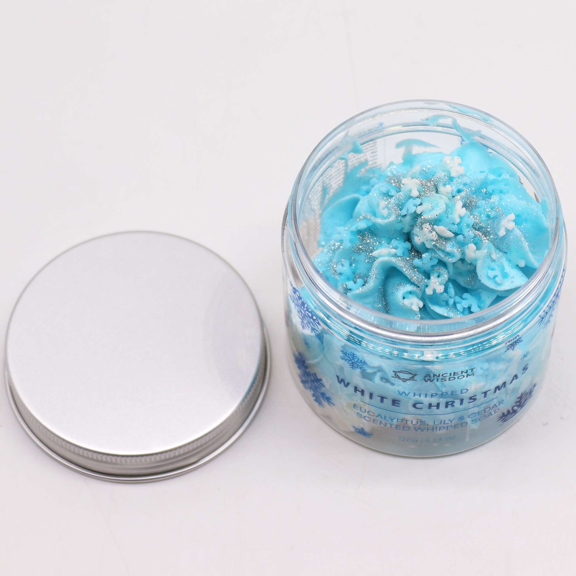 White Christmas Whipped Soap 120g AW-Dropship