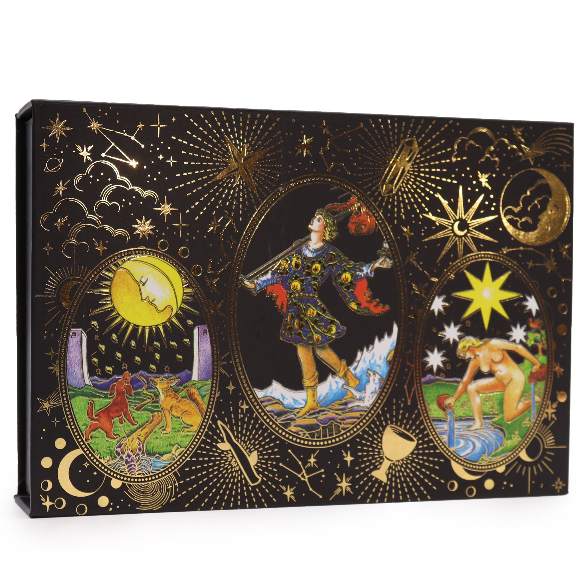 Gold Foil Tarot Let the Magic Begin Gift Set
