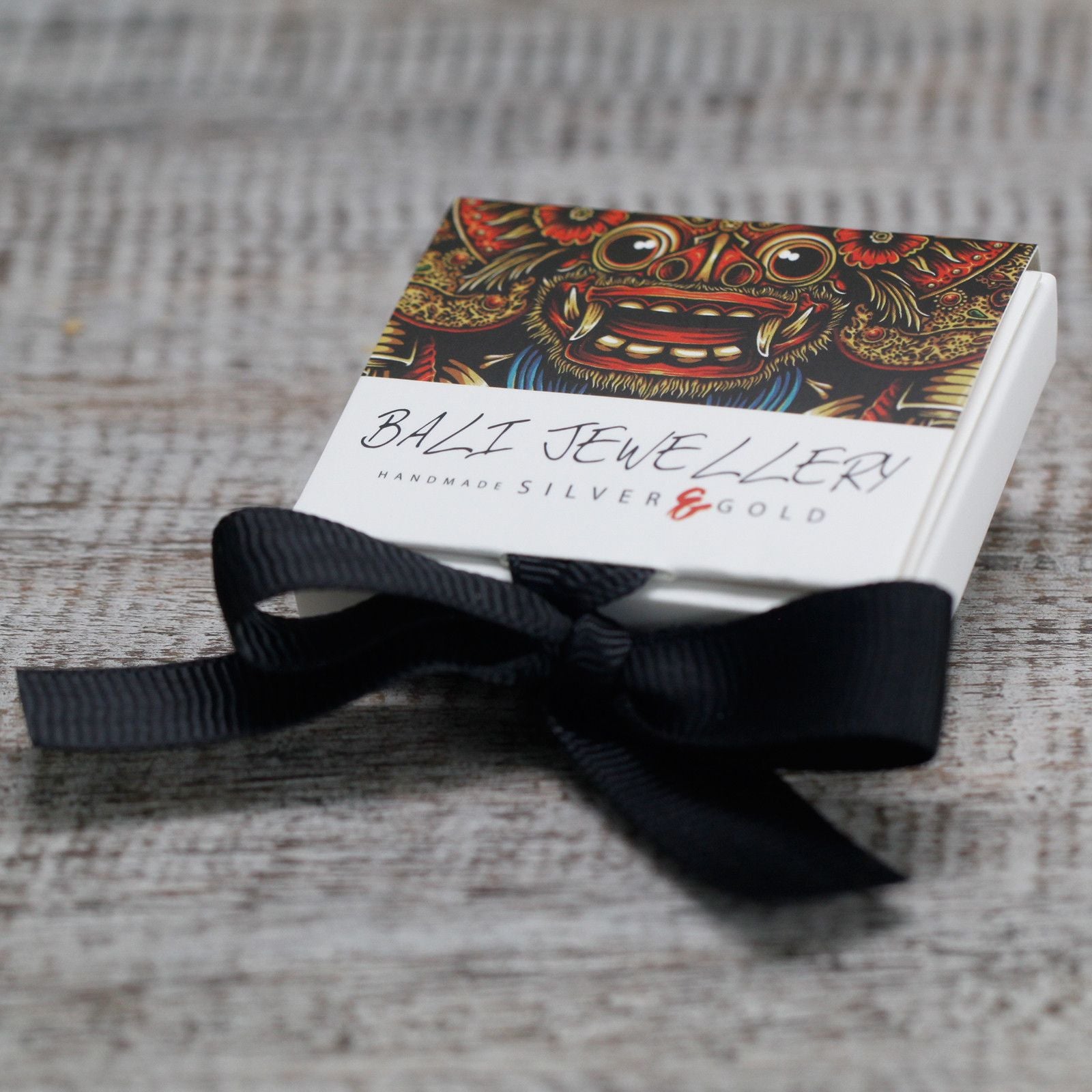 Silver & Gold Pendant - Square Drop