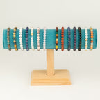 Moon Jade Petite Power Bracelet – 17cm, 6mm Beads