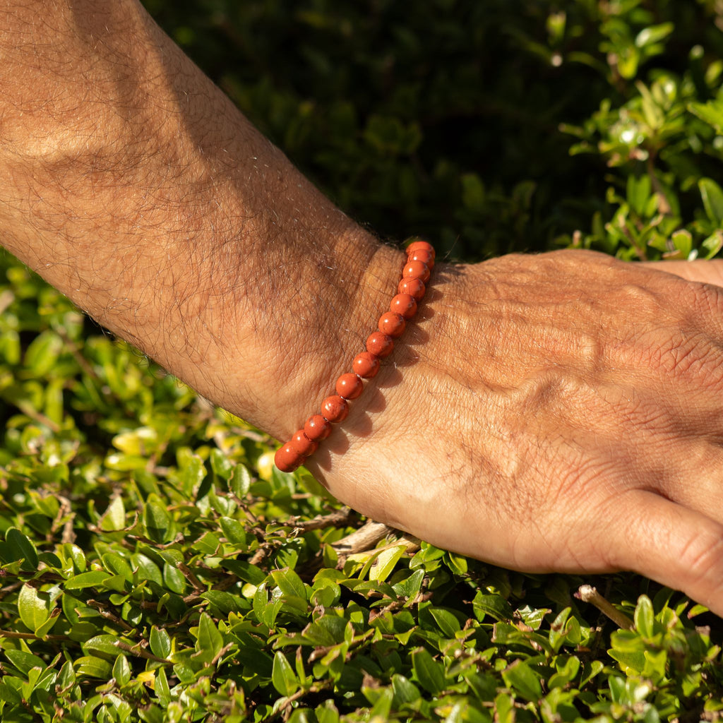 Carnelian Petite Power Bracelet – 17cm, 6mm Beads
