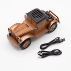 Classic Vintage Car Speaker and Phone Holder - Bluetooth - 5 watt