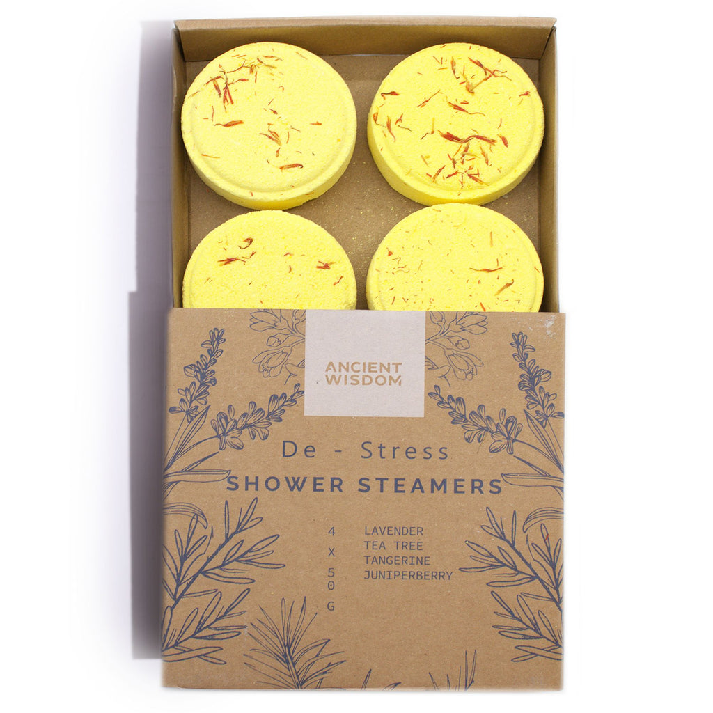 Zen De-Stress Shower Steamers Gift Set - Set of 4