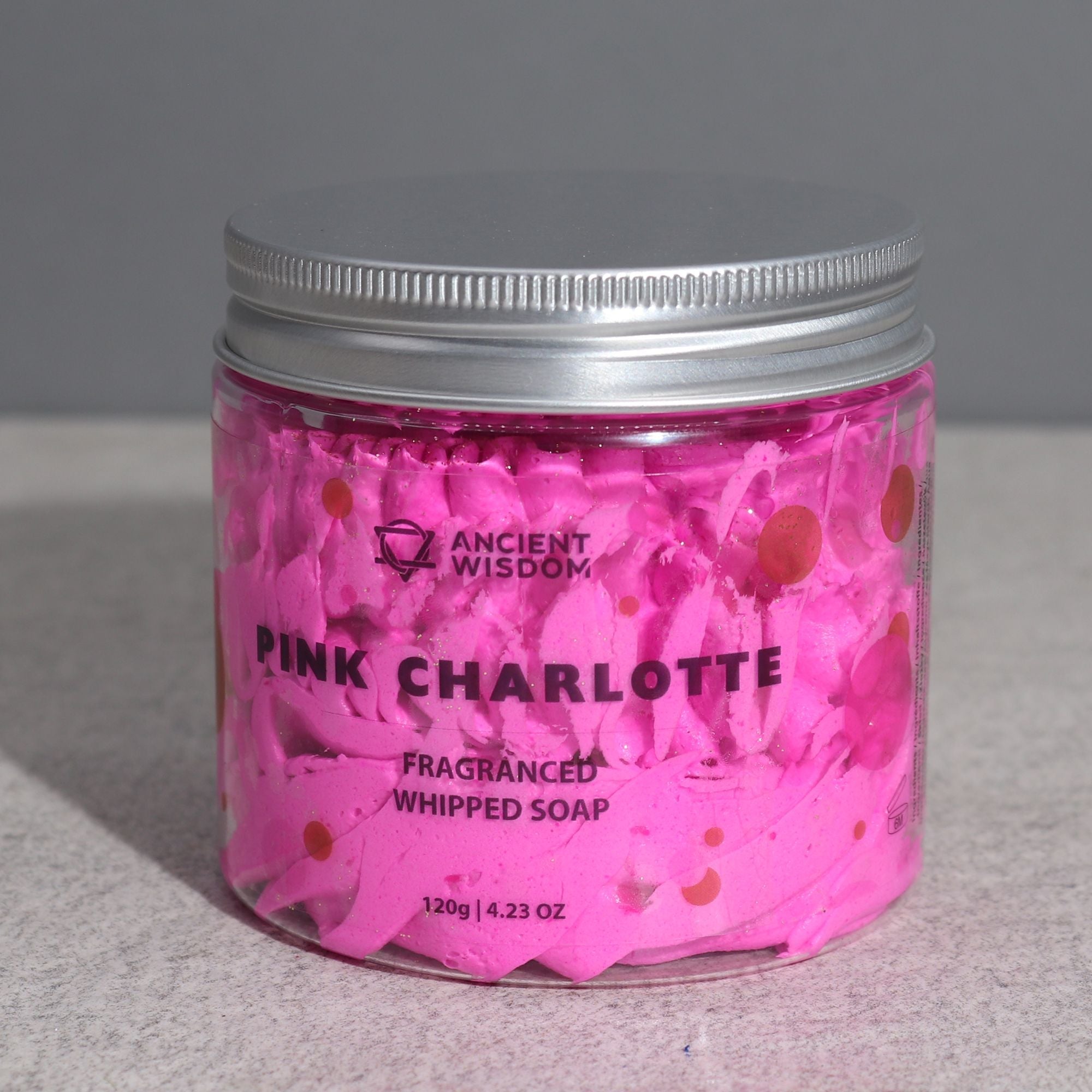 Pink Charlotte Whipped Cream Soap 120g AW-Dropship