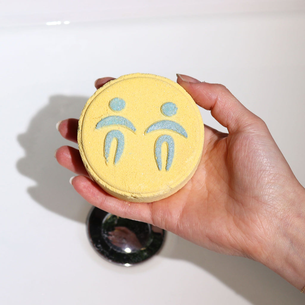 Set of Zodiac Bath Fizzers with Horoscope - Gemini