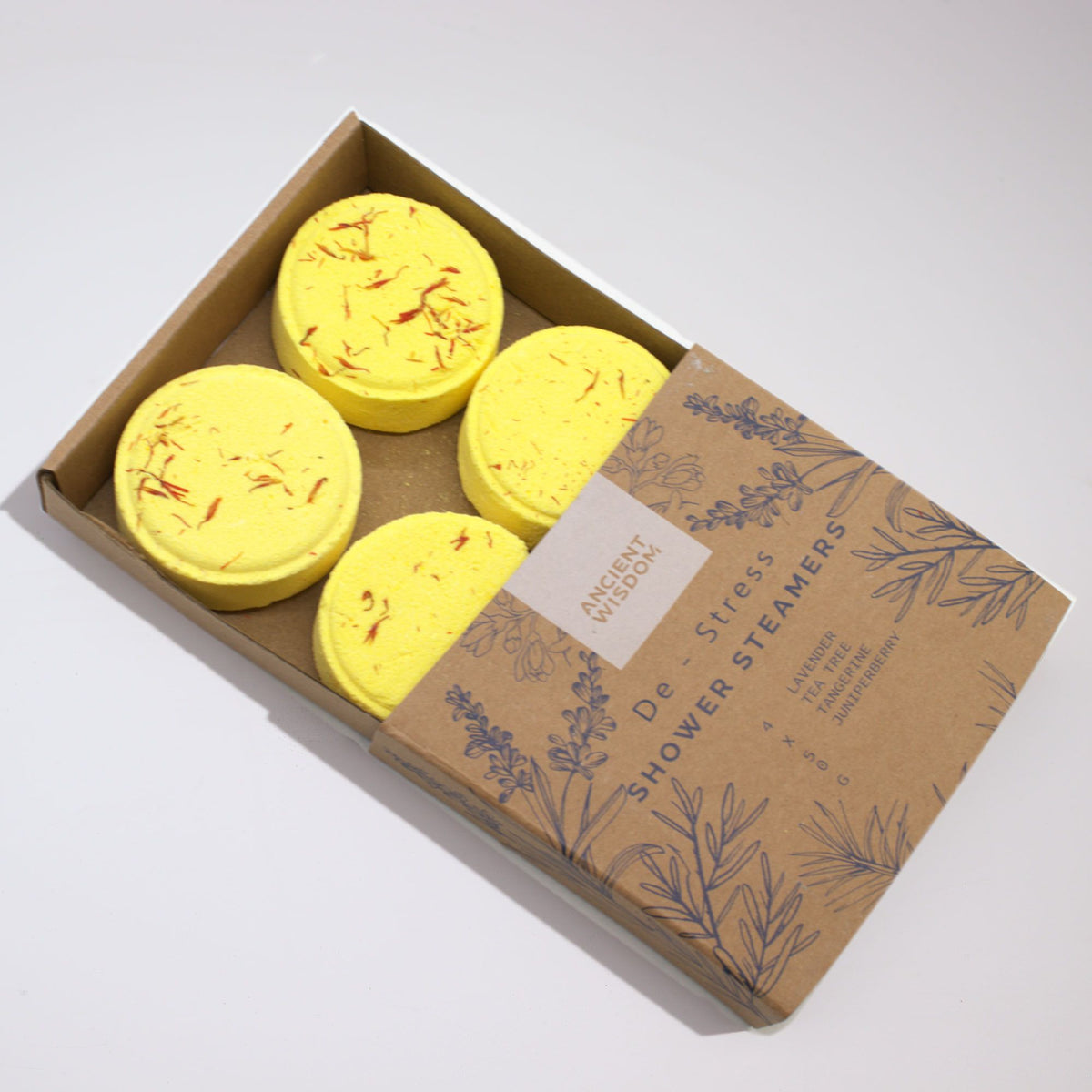 Zen De-Stress Shower Steamers Gift Set - Set of 4