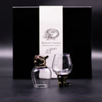 Gift Set of 6 Glasses (100ml) - Mystical Creatures - Antique Bronze