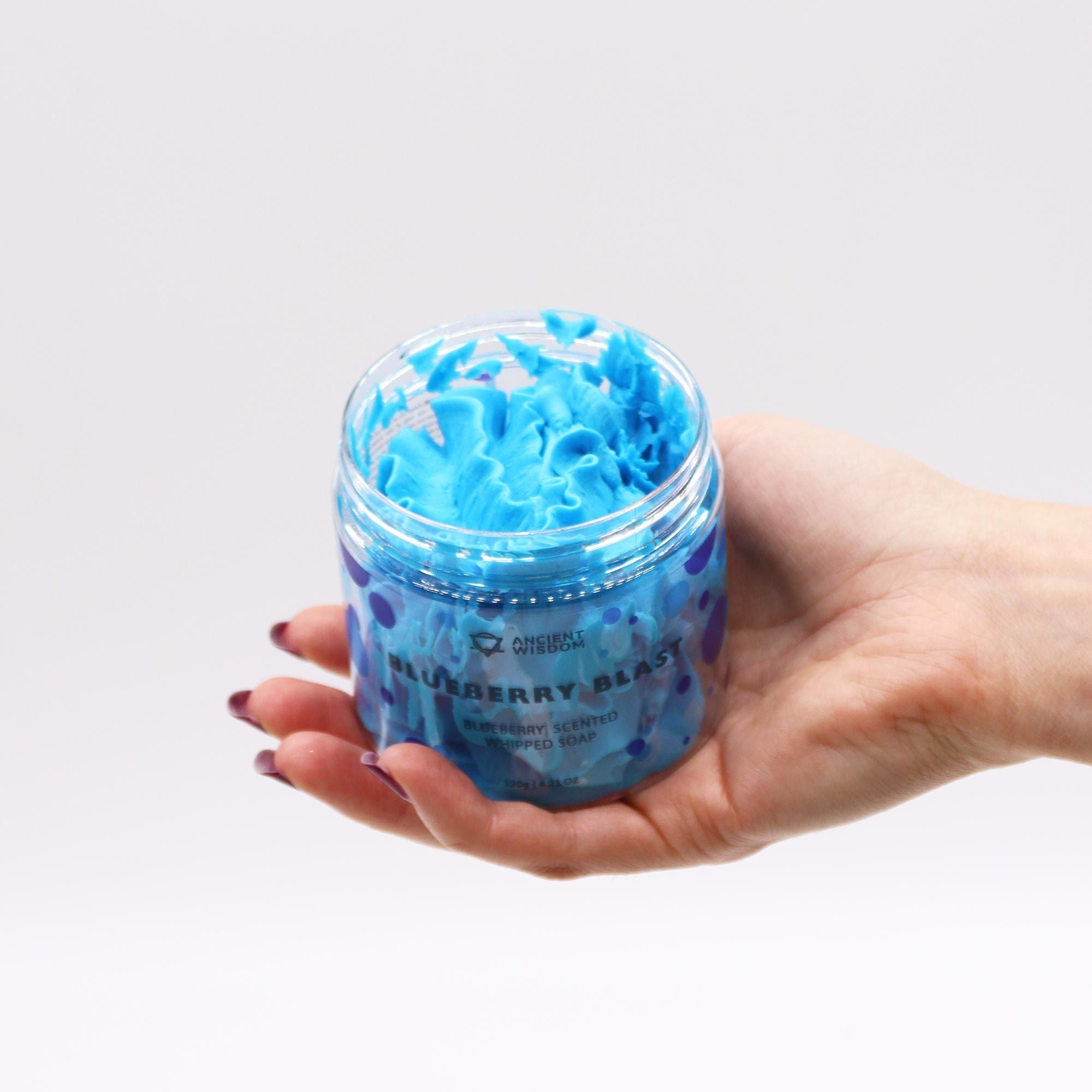 Blueberry Whipped Soap 120g AW-Dropship