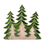 Lost in the Forrest - Three Trees 3D Wooden Decoration - 20x23cm AW-Dropship