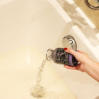 Ancient Witch Bath Spell Potion & Rock Crystal Amulet - Cleansing